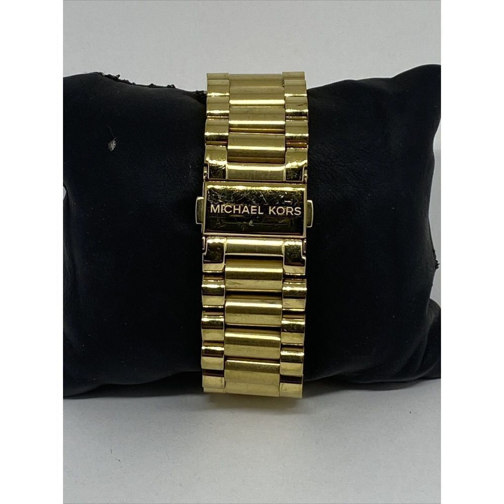 Michael Kors Cooper MK6274 Women's Gold Stainless Steel Analog Dial Watch EY894 - Picture 6 of 12